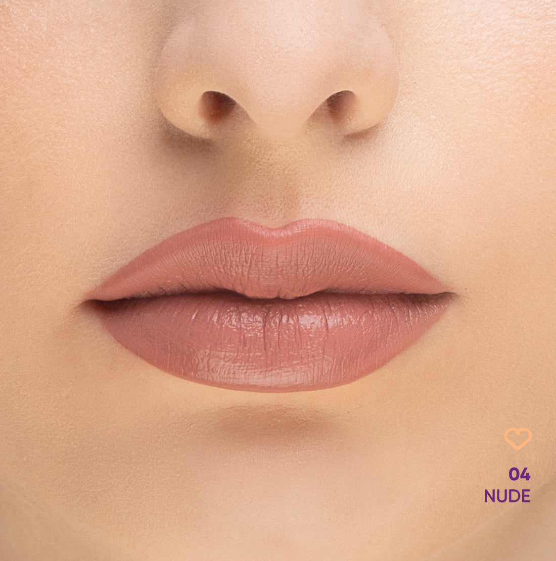 NEJHA Lip-phoria rossetto liquido matt 04 Nude foto ufficiale