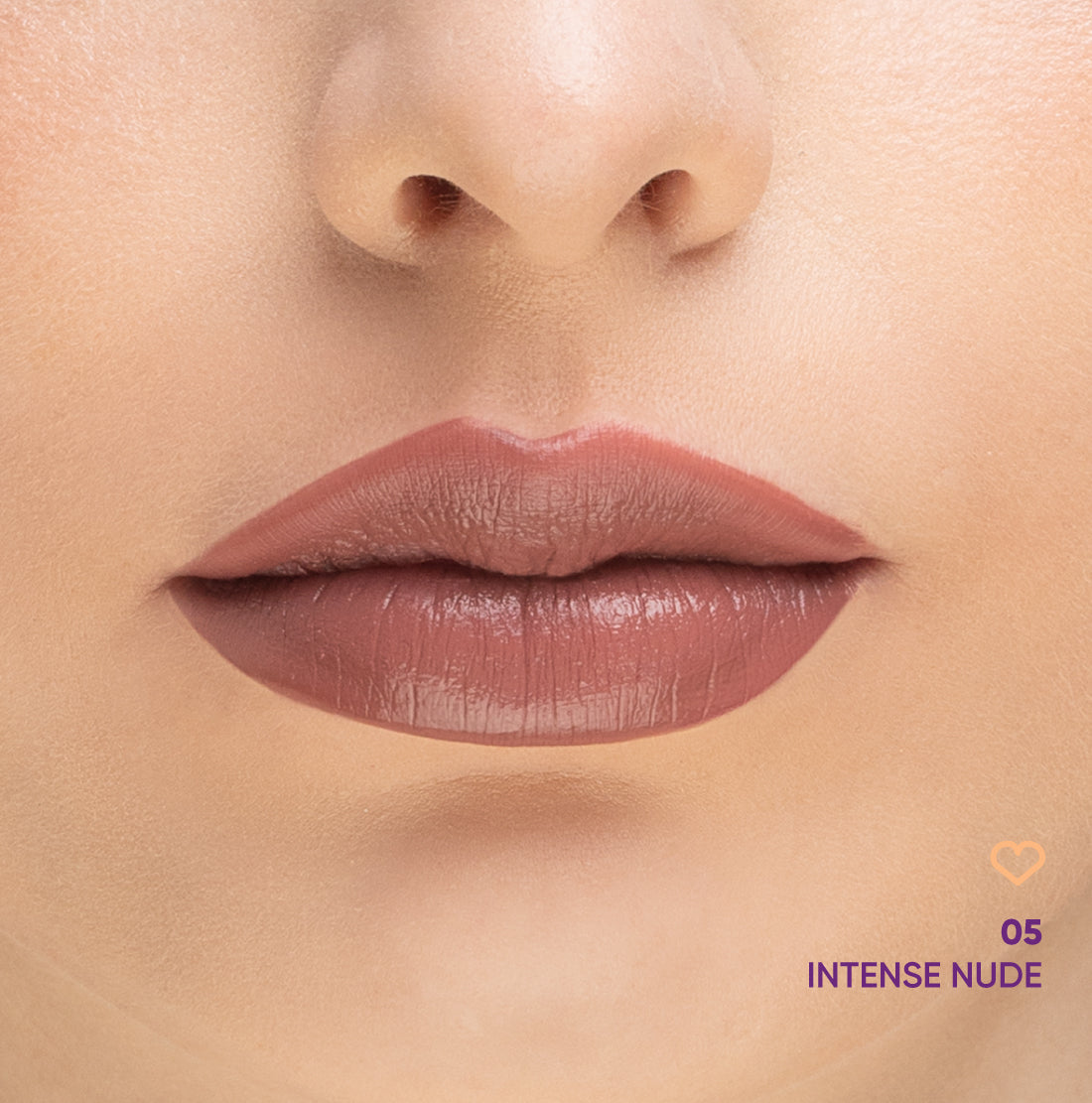 NEJHA Lip-phoria rossetto liquido matt 05 Intense Nude foto ufficiale