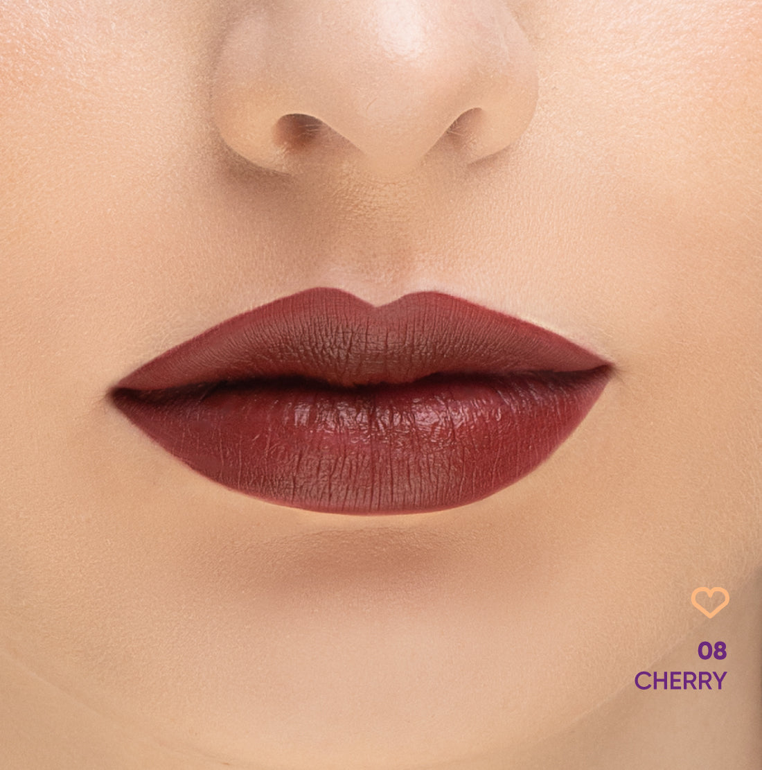 NEJHA Lip-phoria rossetto liquido matt 08 Cherry foto ufficiale