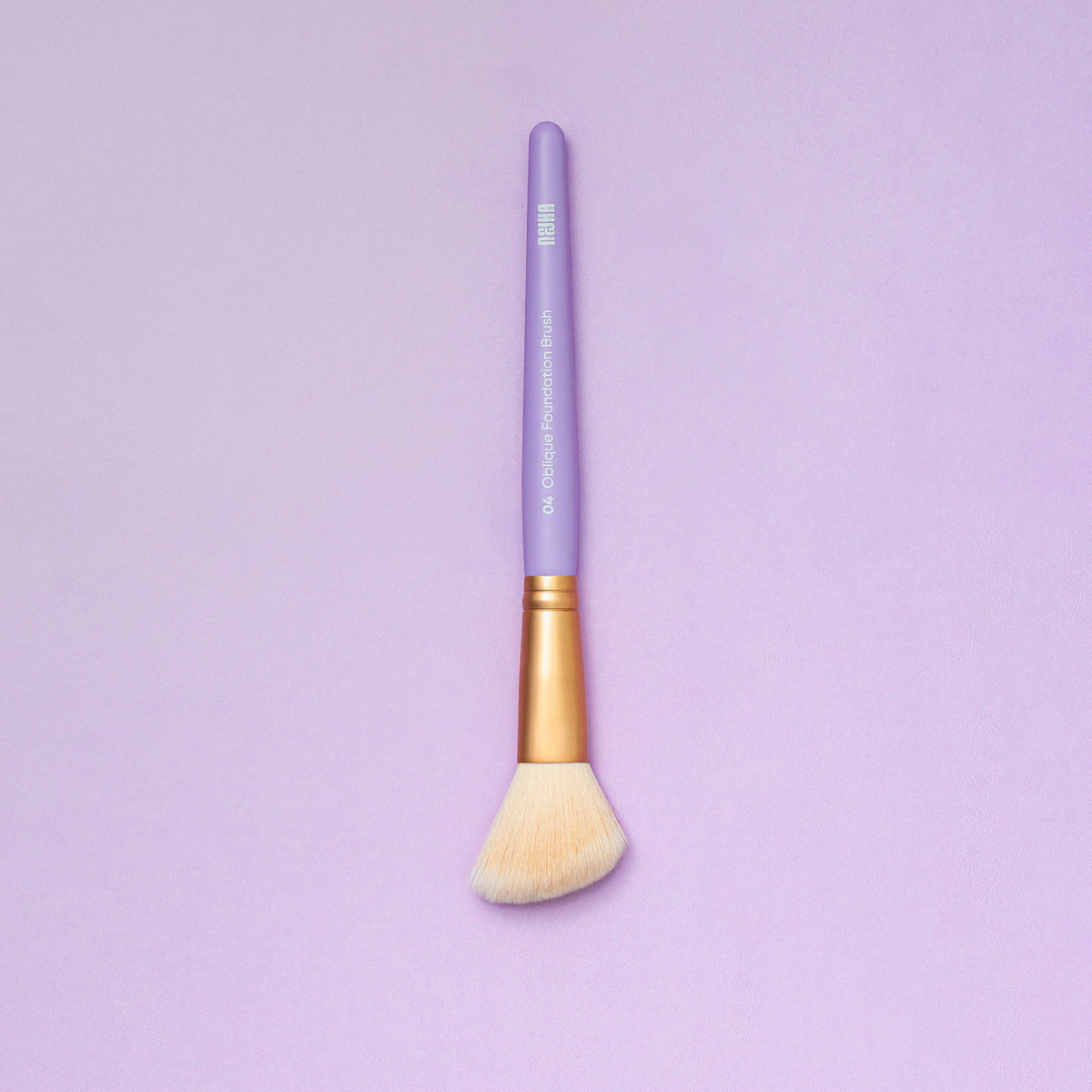 NEJHA Oblique Foundation Brush – Pennello Fondotinta Obliquo – foto 3