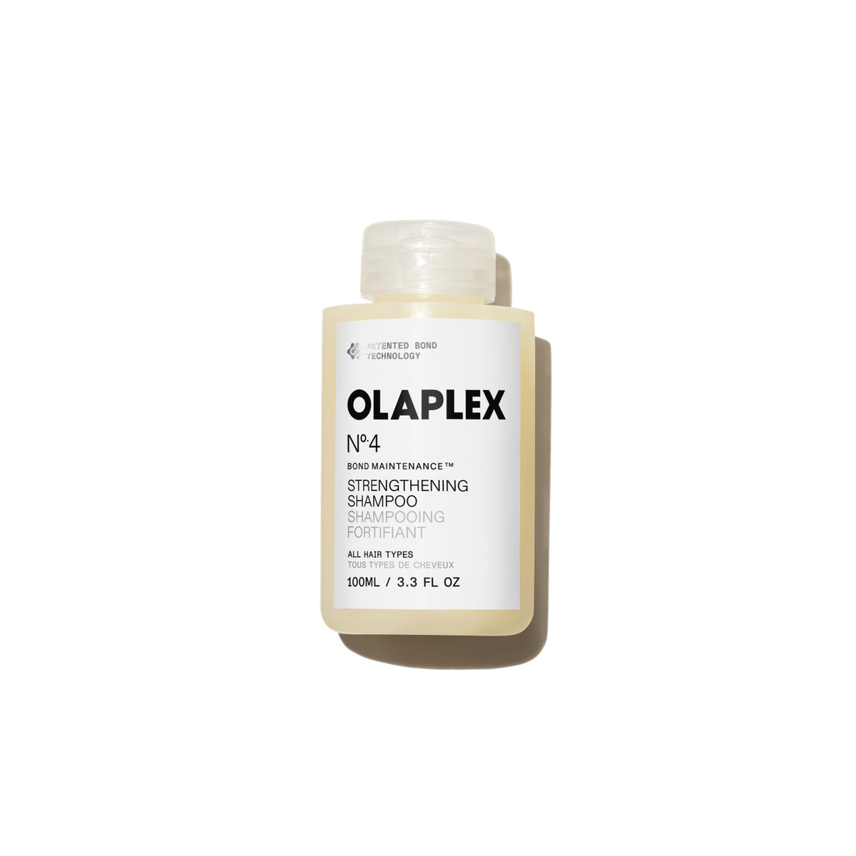 Olaplex No.4 Bond Maintenance Strengthening Shampoo 100 ml, confezione frontale
