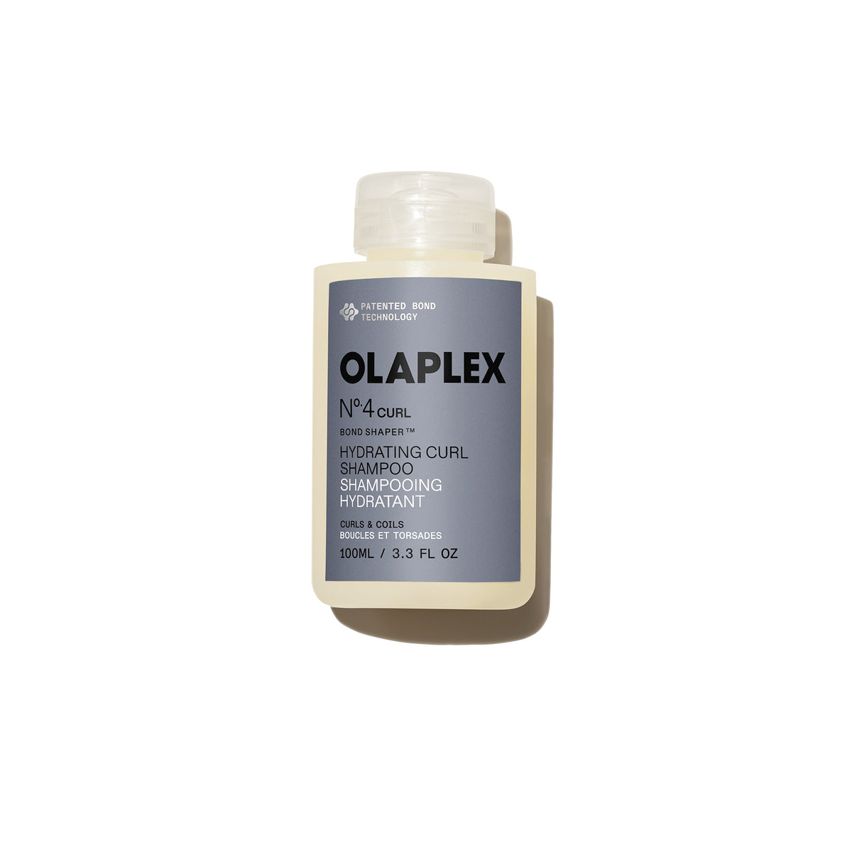 Olaplex No.4 Curl Bond Shaper Hydrating Shampoo 100 ml, confezione frontale