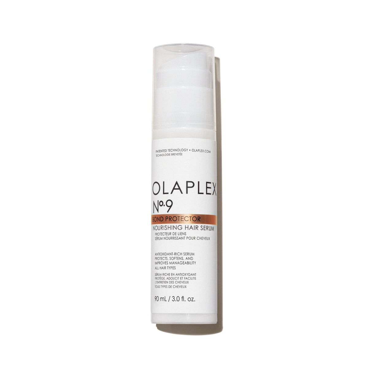 Olaplex No.9 Bond Protector Nourishing Hair Serum 90 ml, confezione frontale