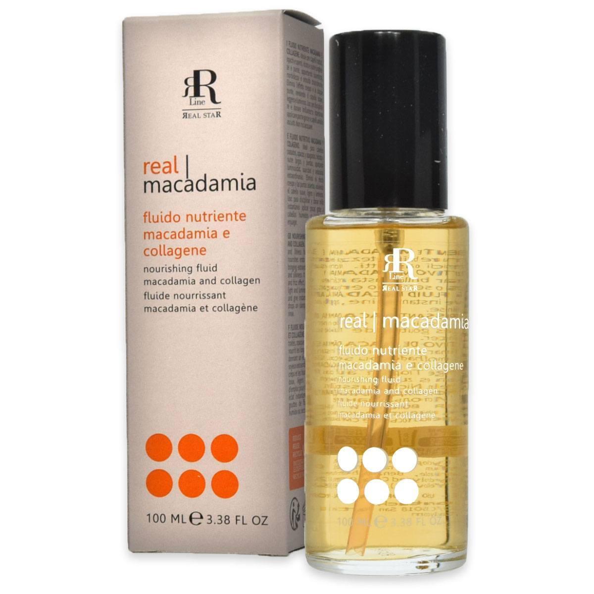 Olio nutriente RR Line Macadamia e Collagene 100 ml
