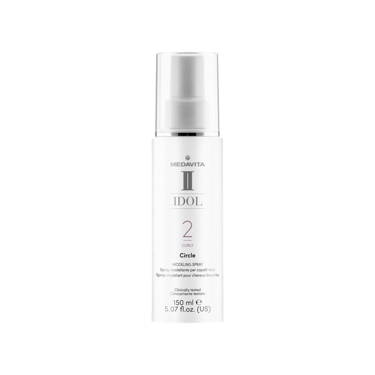 MEDAVITA Idol Curly Circle - Spray modellante per capelli ricci 150ml