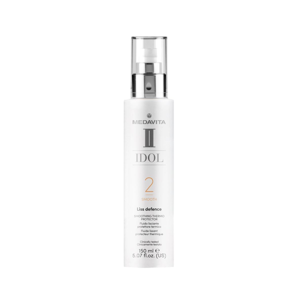 MEDAVITA Idol Smooth Liss defence - Fluido lisciante protettore termico 150ml