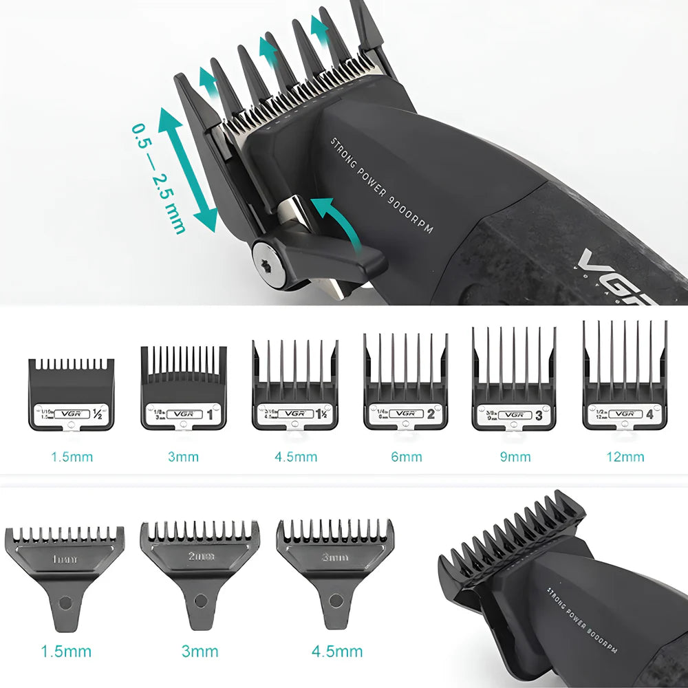 VGR COMBO: Clipper + Trimmer VGR V-640