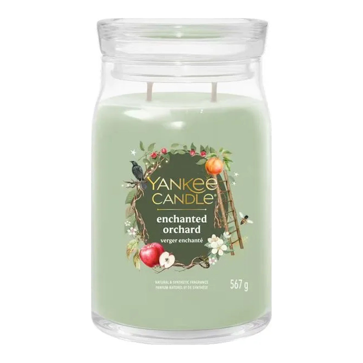 Yankee Candle Enchanted Orchard – Candela Profumata Giara Grande Signature 567 g