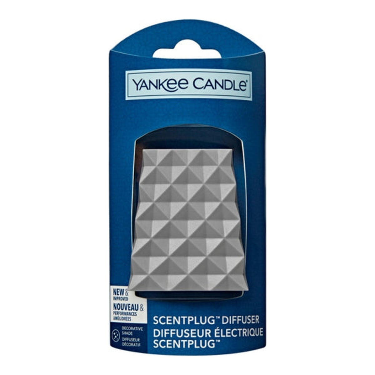 Yankee Candle Faceted Pattern – Base Diffusore Elettrico ScentPlug Senza Ricarica