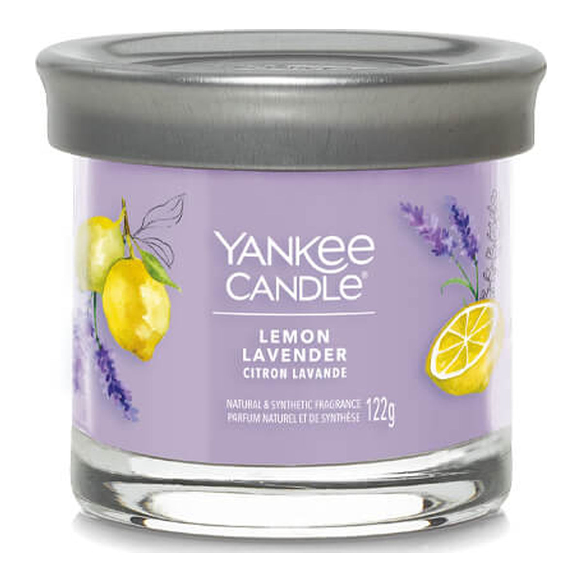 Yankee Candle Lemon Lavender – Candela Profumata Tumbler Piccolo Signature 122 g