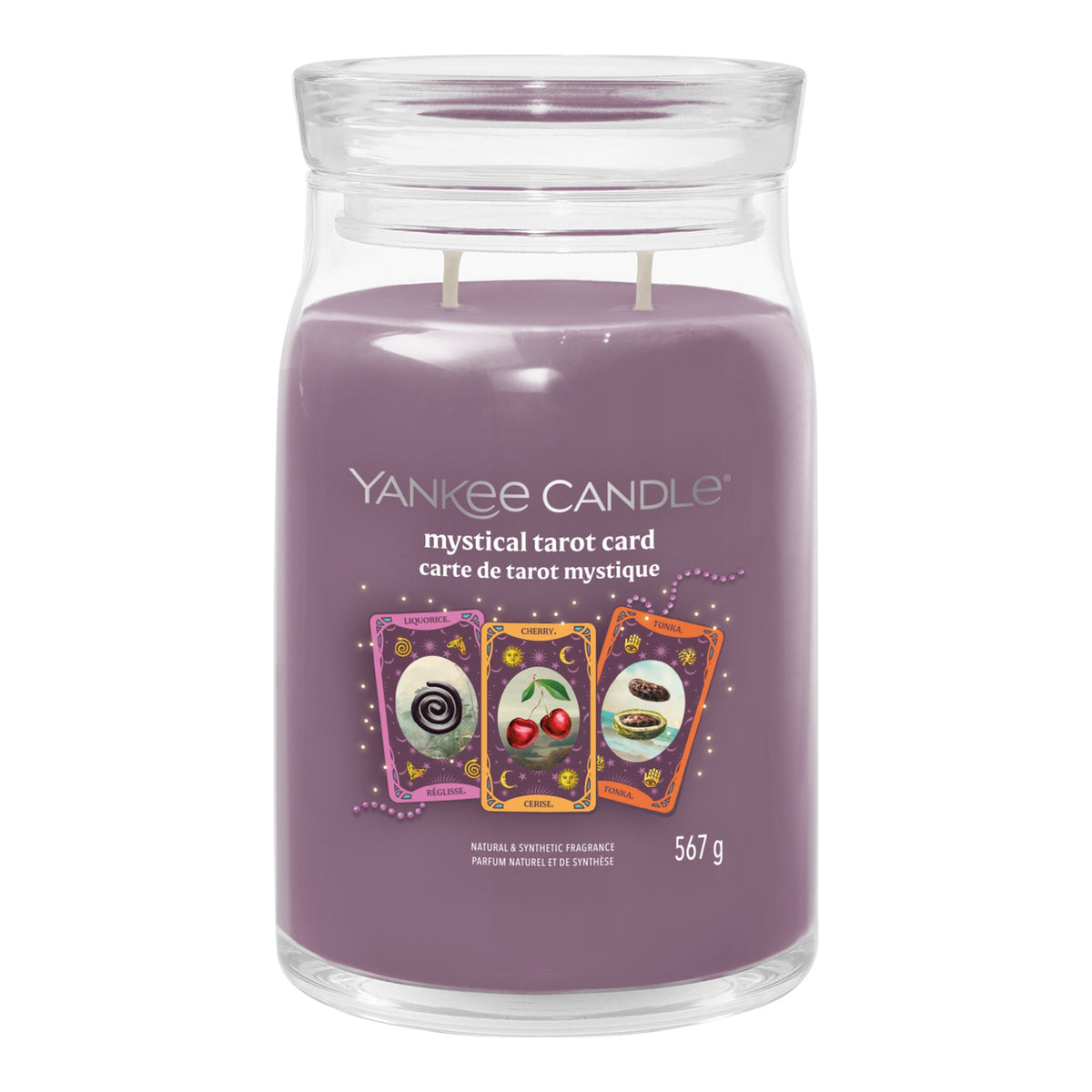 Yankee Candle Mystical Tarot – Candela Profumata Giara Grande Signature 567 g
