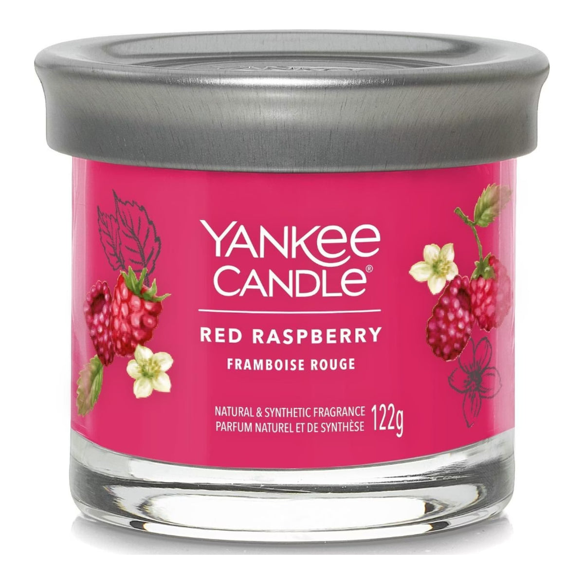 Yankee Candle Red Raspberry – Candela Profumata Tumbler Piccolo Signature 122 g