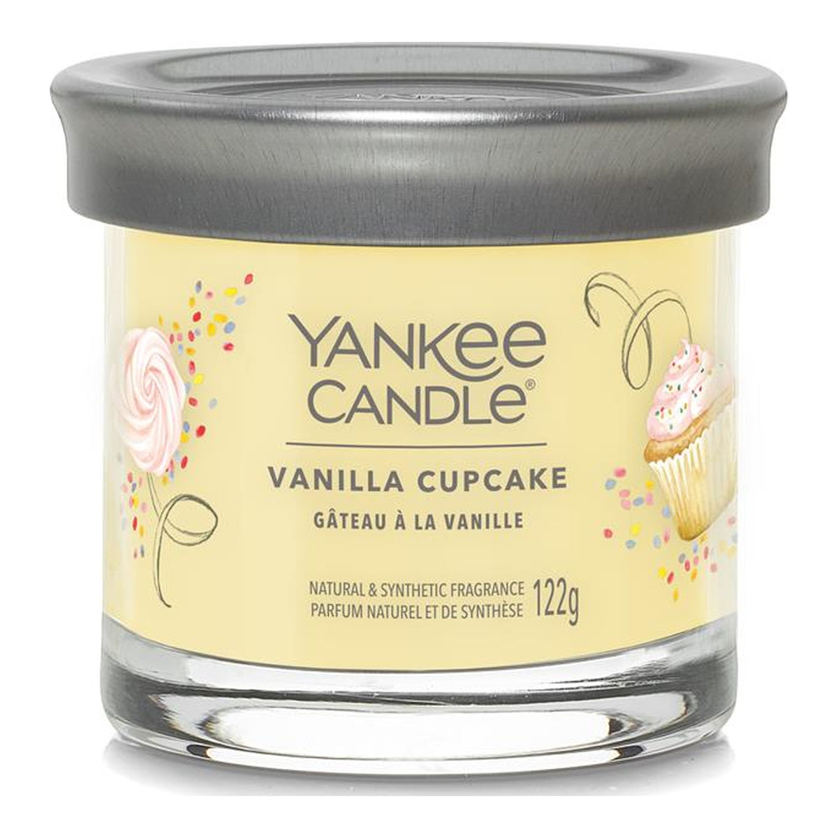 Yankee Candle Vanilla Cupcake – Candela Profumata Tumbler Piccolo Signature 122 g