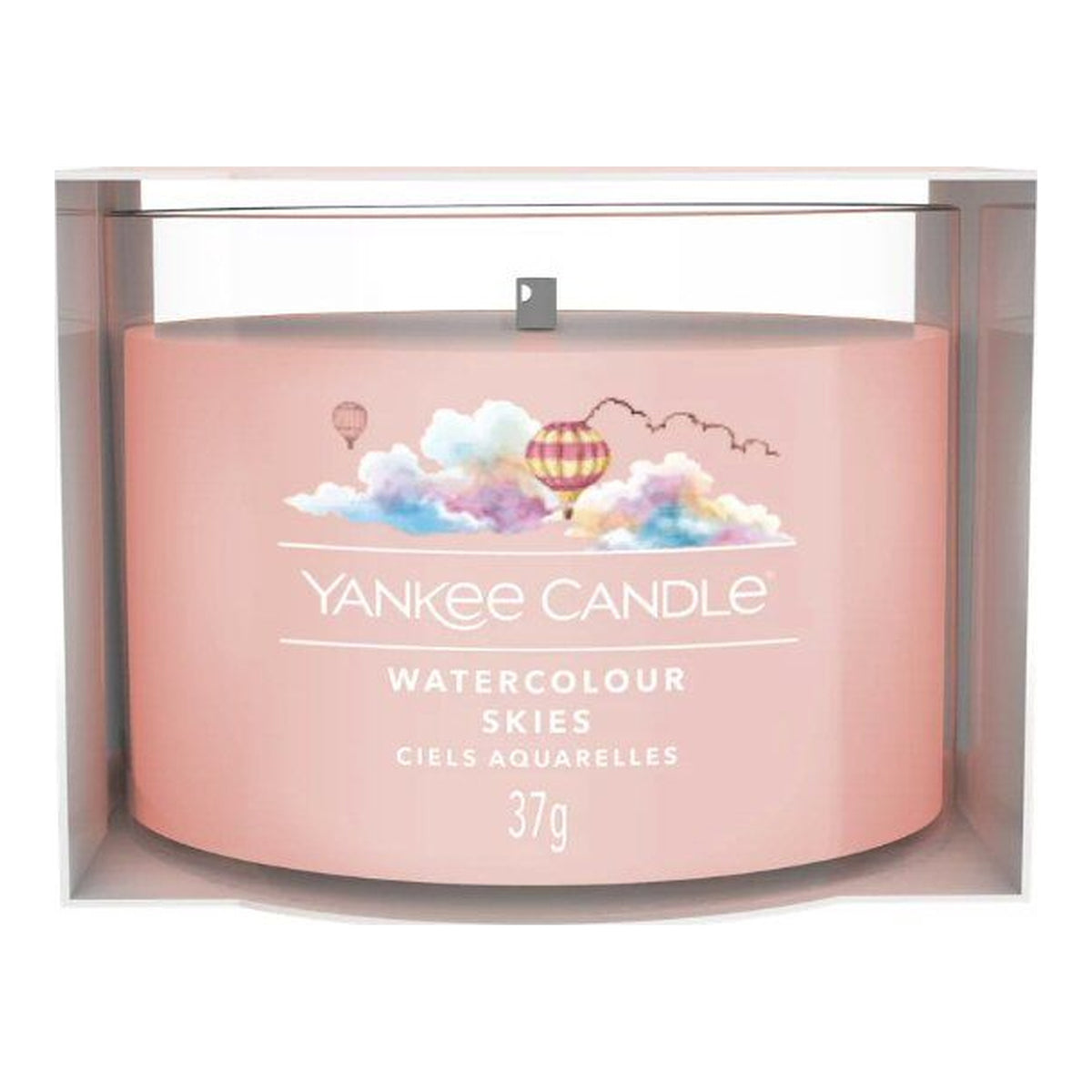 Yankee Candle Watercolour Skies – Candela Profumata Mini Votiva in Vetro 37 g
