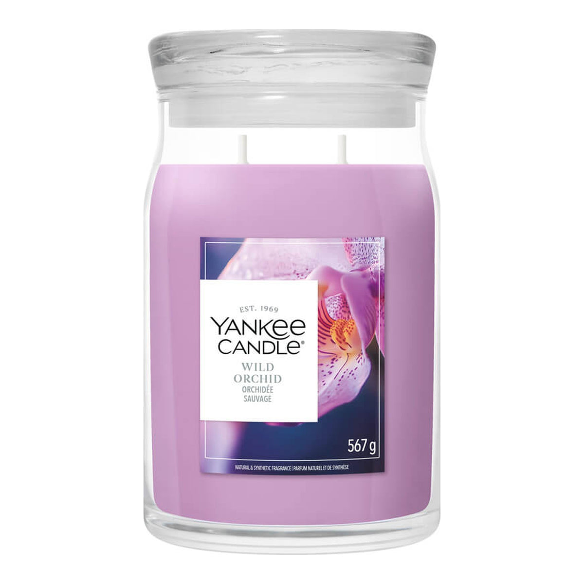 Yankee Candle Wild Orchid – Candela Profumata Giara Grande Signature 567 g