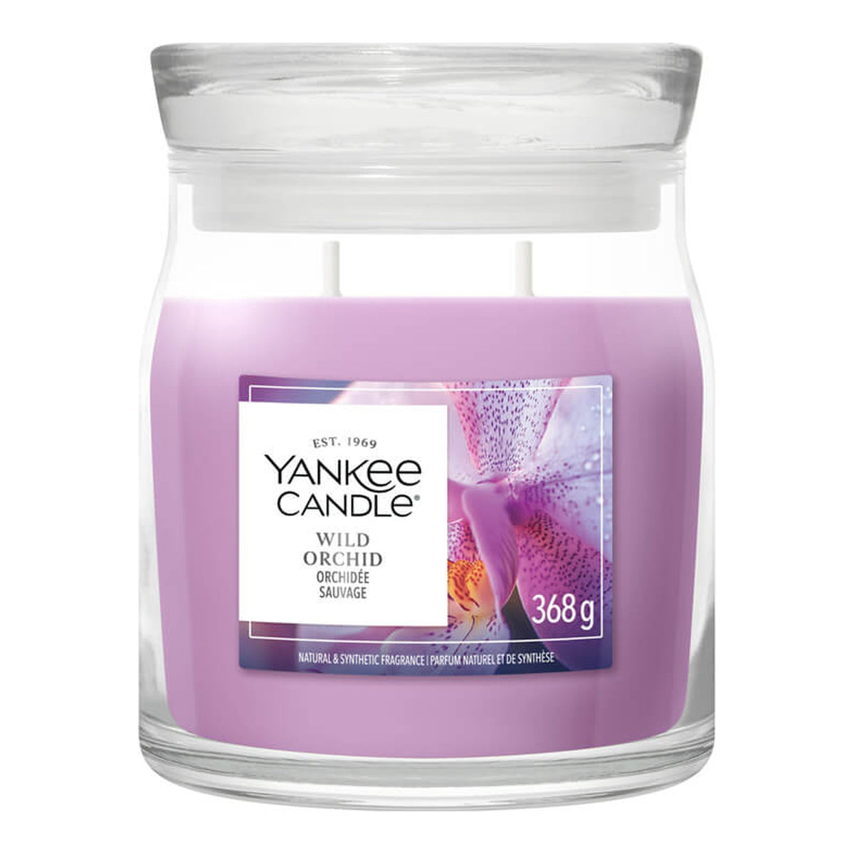 Yankee Candle Wild Orchid – Candela Profumata Giara Media Signature 368 g
