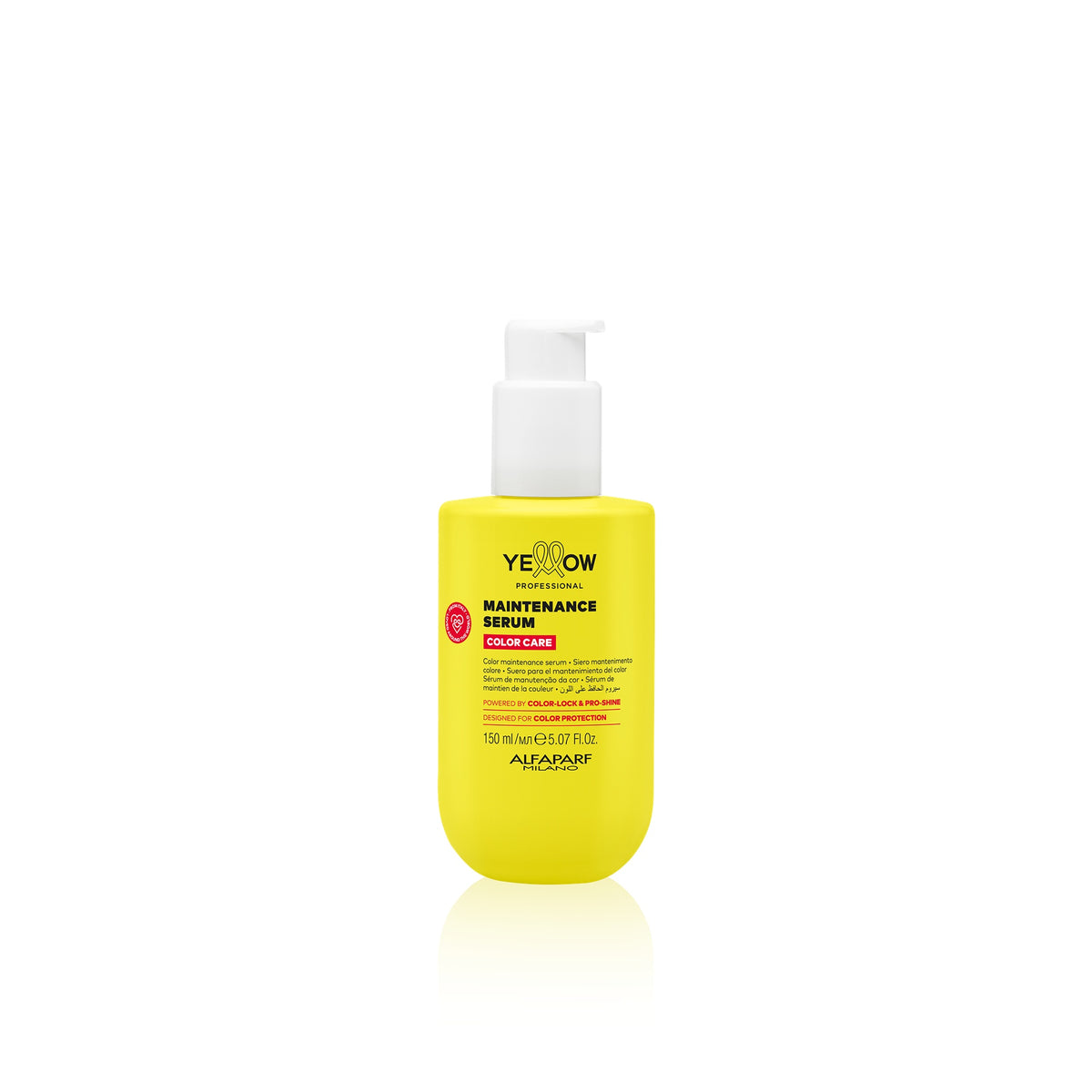 Yellow Professional Color Care Maintenance Serum – Siero Protettivo Colore senza Risciacquo 150 ml, confezione frontale