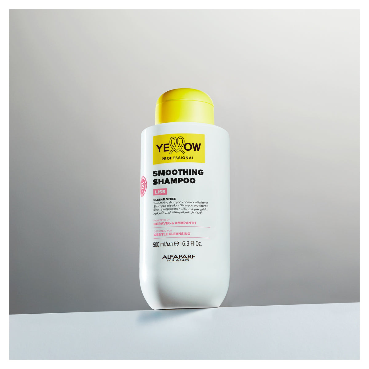 Yellow Professional Liss Smoothing Shampoo – Shampoo Lisciante Anticrespo senza SLES/SLS 500 ml, immagine ufficiale 2