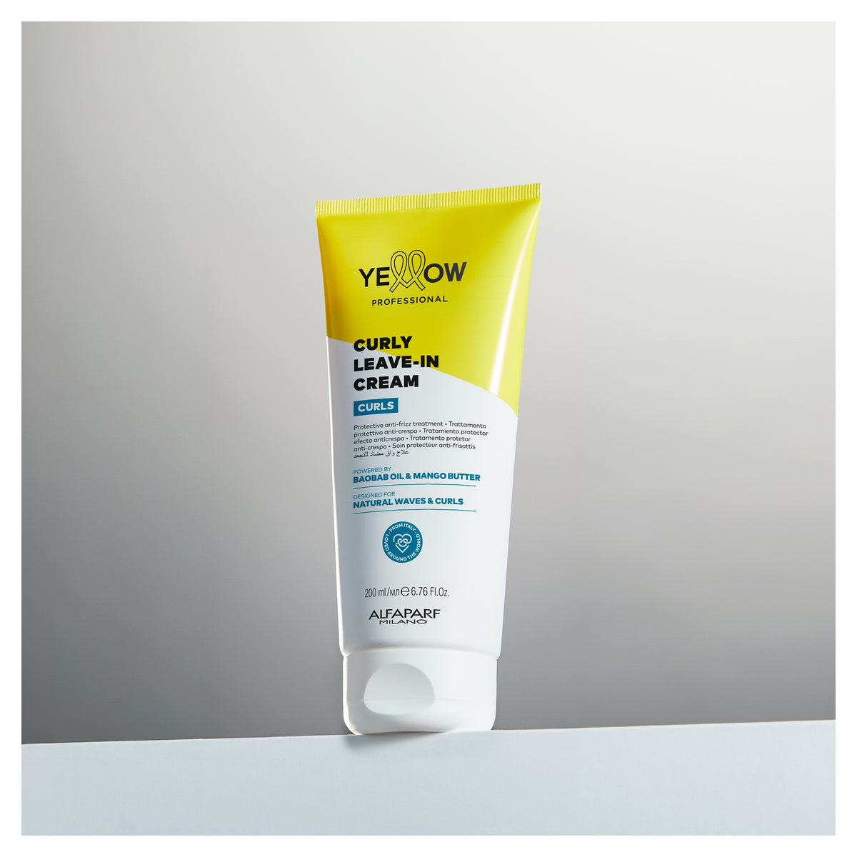 Yellow Professional Curls Curly Leave-in Cream – Crema Definizione Ricci Anticrespo 200 ml, immagine ufficiale 2