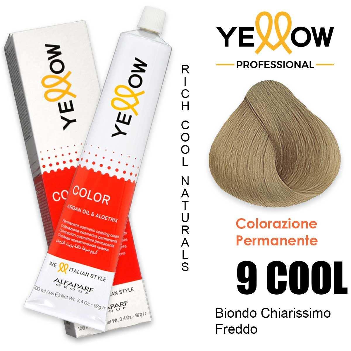 YELLOW COLOR Tinta in Crema - ALFAPARF - 100ml