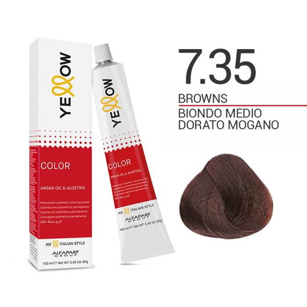 YELLOW COLOR Tinta in Crema - ALFAPARF - 100ml