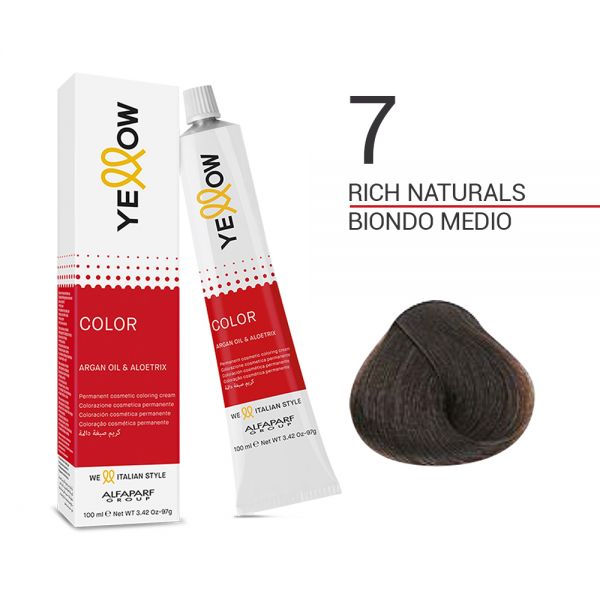 YELLOW COLOR Tinta in Crema - ALFAPARF - 100ml
