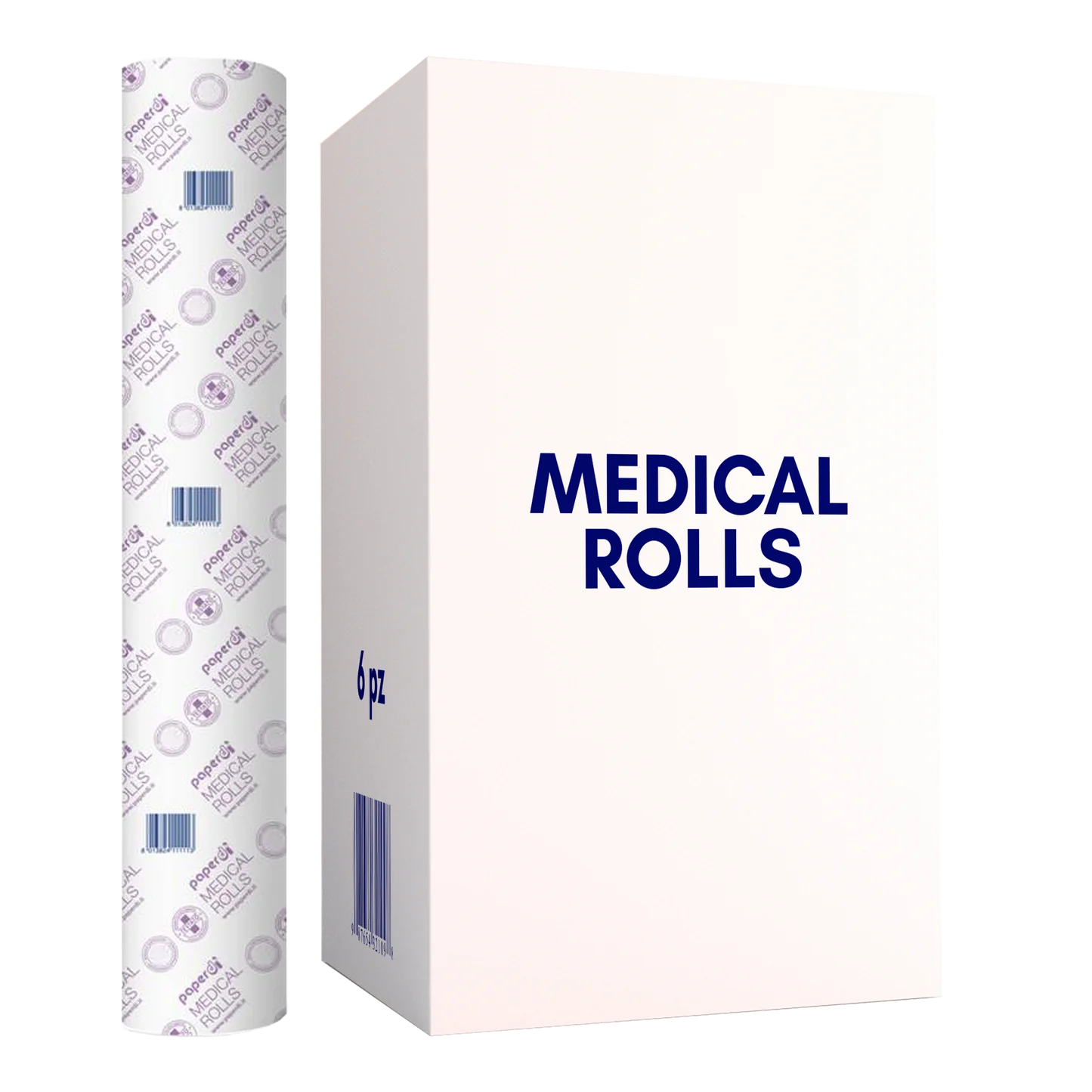 MEDICAL ROLL - lenzuolino carta lettino cartone da 6 pezzi