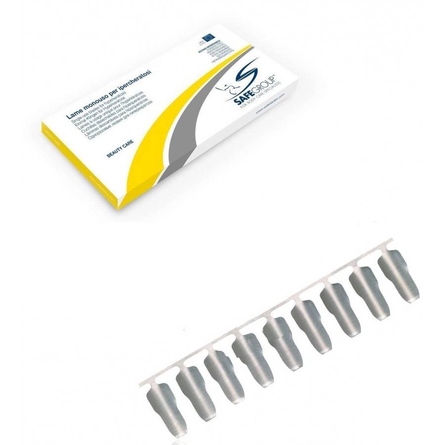 SAFE Lame per Ipercheratosi Sterilizzate 0/0.5/1/2/2.5