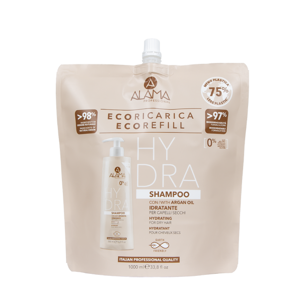Alama Shampoo idratante capelli secchi Refill 1000 ml
