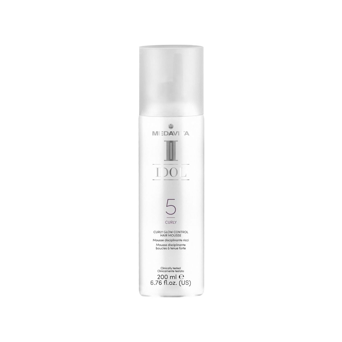 MEDAVITA Idol Curly Curly Glow Curl Control Hair Mousse 200ml
