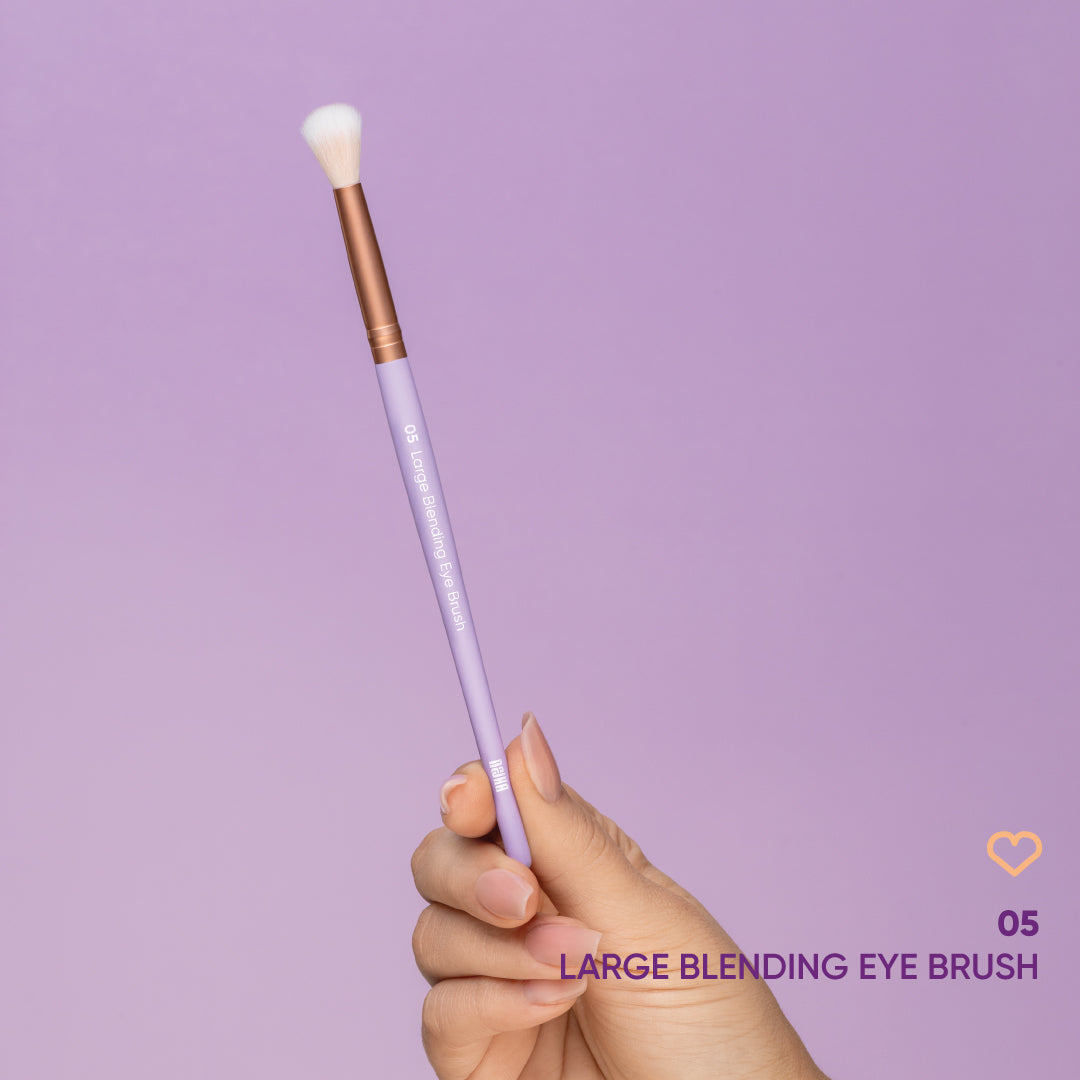 NEJHA 05 Large Blending Eye Brush – Pennello Occhi per Sfumatura Largo – foto 1