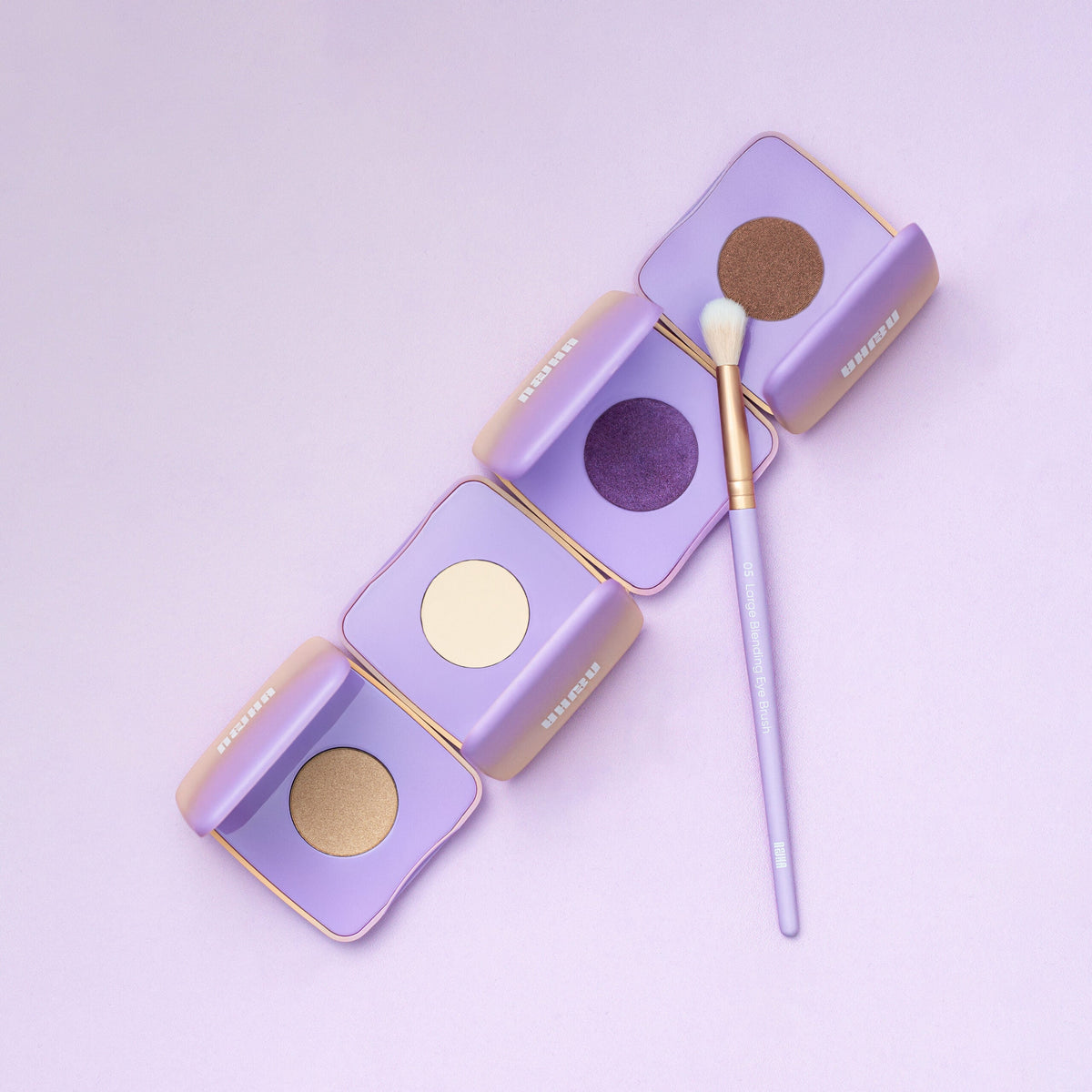 NEJHA 05 Large Blending Eye Brush – Pennello Occhi per Sfumatura Largo – foto 2