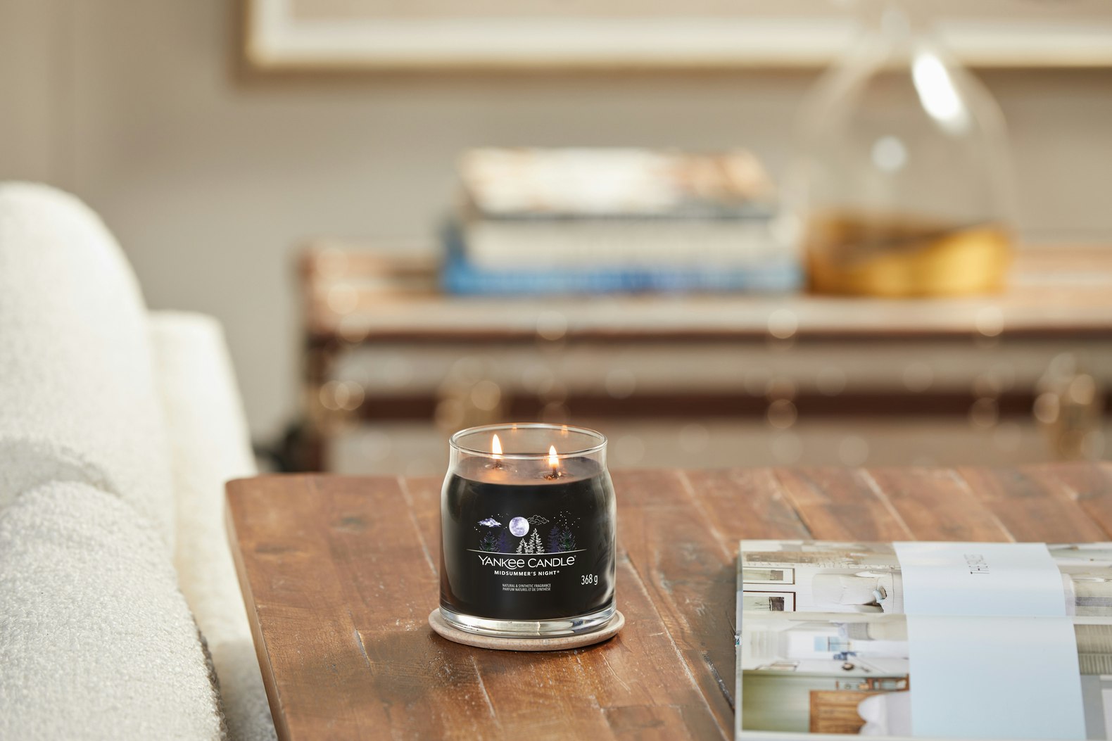 Yankee Candle Candela Media Midsummers Night 368 gr