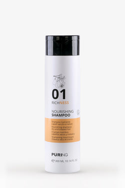 PURING 01 SHAMPOO NUTRIENTE PER CAPELLI SECCHI E TRATTATI - 300 ML