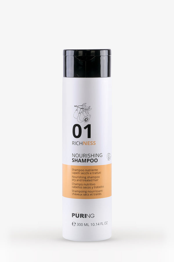 PURING 01 SHAMPOO NUTRIENTE PER CAPELLI SECCHI E TRATTATI - 300 ML