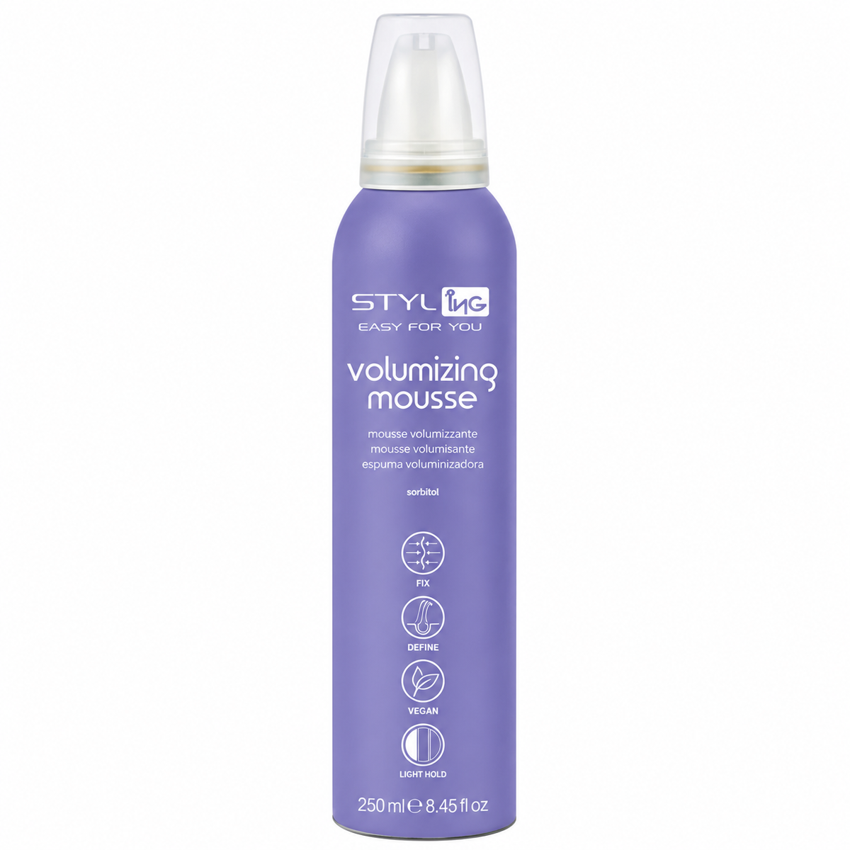 Ing Mousse volumizzante fissativa VEGAN - 250 ml