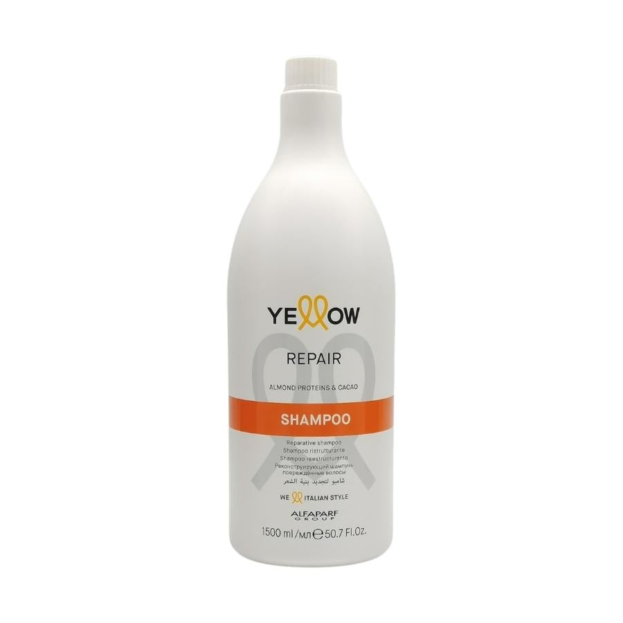 YELLOW Shampo ristrutturante per capelli sfibrati e danneggiati REPAIR 1500 ML