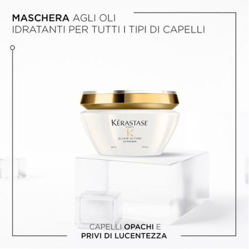 Kerastase Elixir Ultime Le Masque 200ml - maschera agli oli idratanti per tutti i capelli