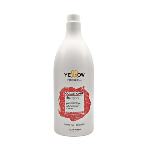 YELLOW Shampo protettivo del colore per capelli colorati COLOR CARE 1500 ML