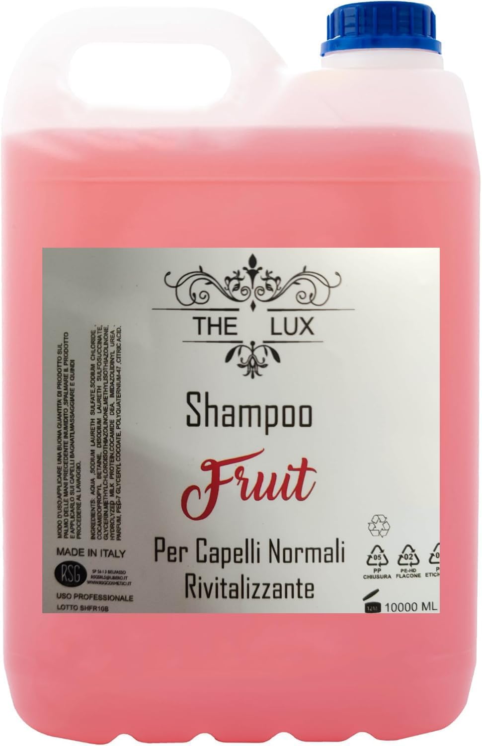 The Lux tanica Shampoo Professionale  - 10 litri