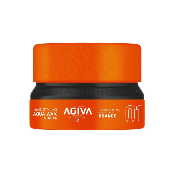 Agiva Hair Wax 01 Aqua Strong Orange 155ml