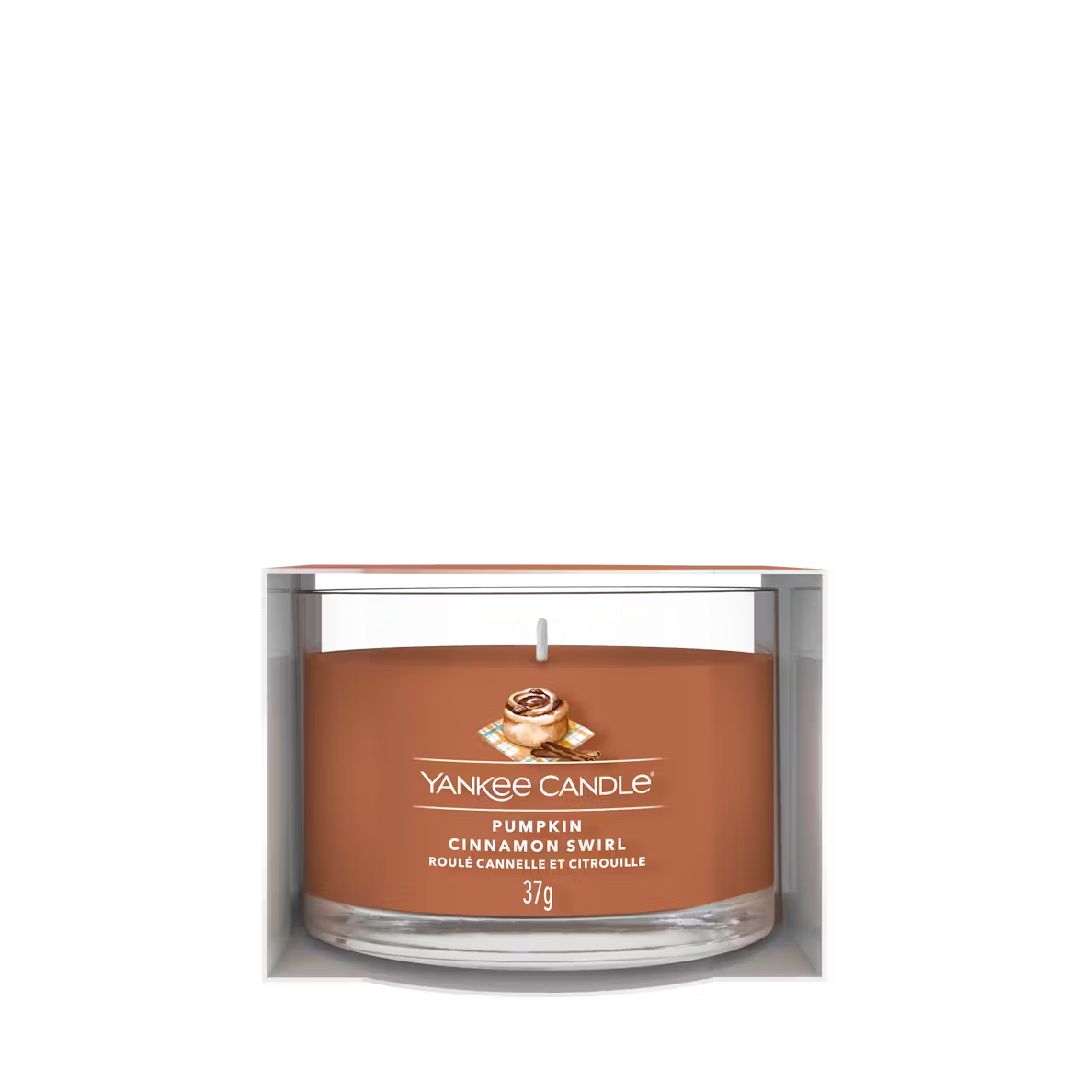 Yankee Candle Candela Piccola Pumpkin Cinnamon 37 gr