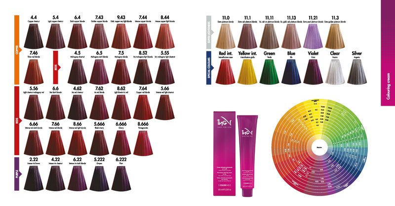 Ing Tinta per capelli permanente professionale in crema - 100 ml