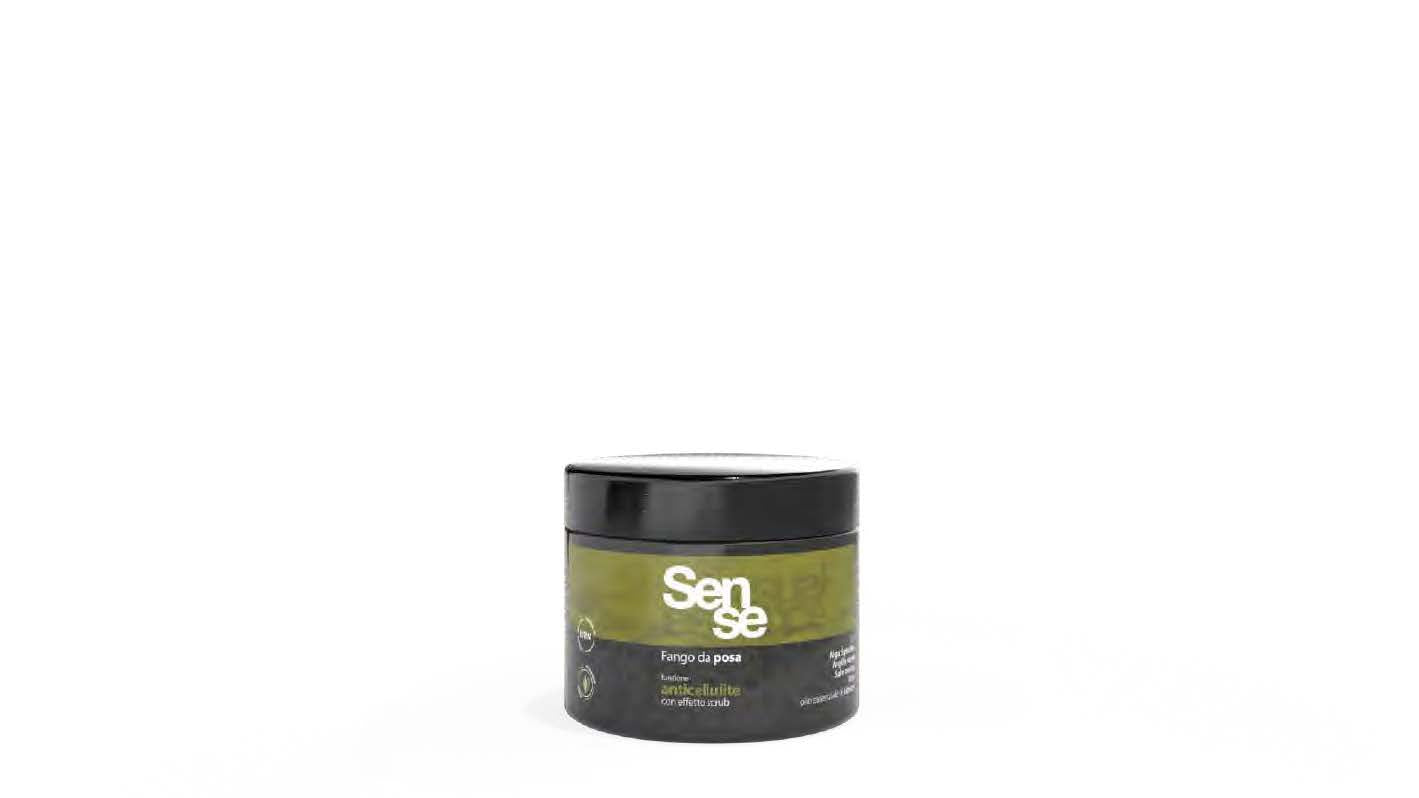 Sense Fango da Posa anti cellulite con effetto scrub 500 ml