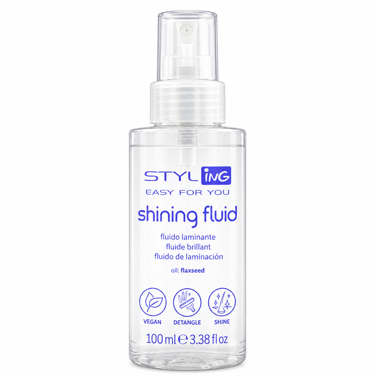 ING Fluido laminante per capelli con semi di lino - 100 ml
