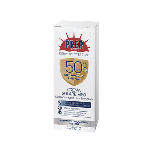 PREP CREMA SOLARE VISO ANTI-AGE SPF 50