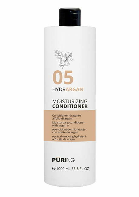 PURING 05 Conditioner Idratante Argan e Semi di Lino - 1000 ml