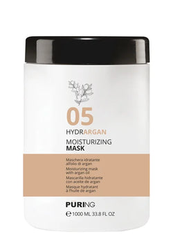PURING 05 Maschera Idratante Argan e Semi di Lino - 1000 ml