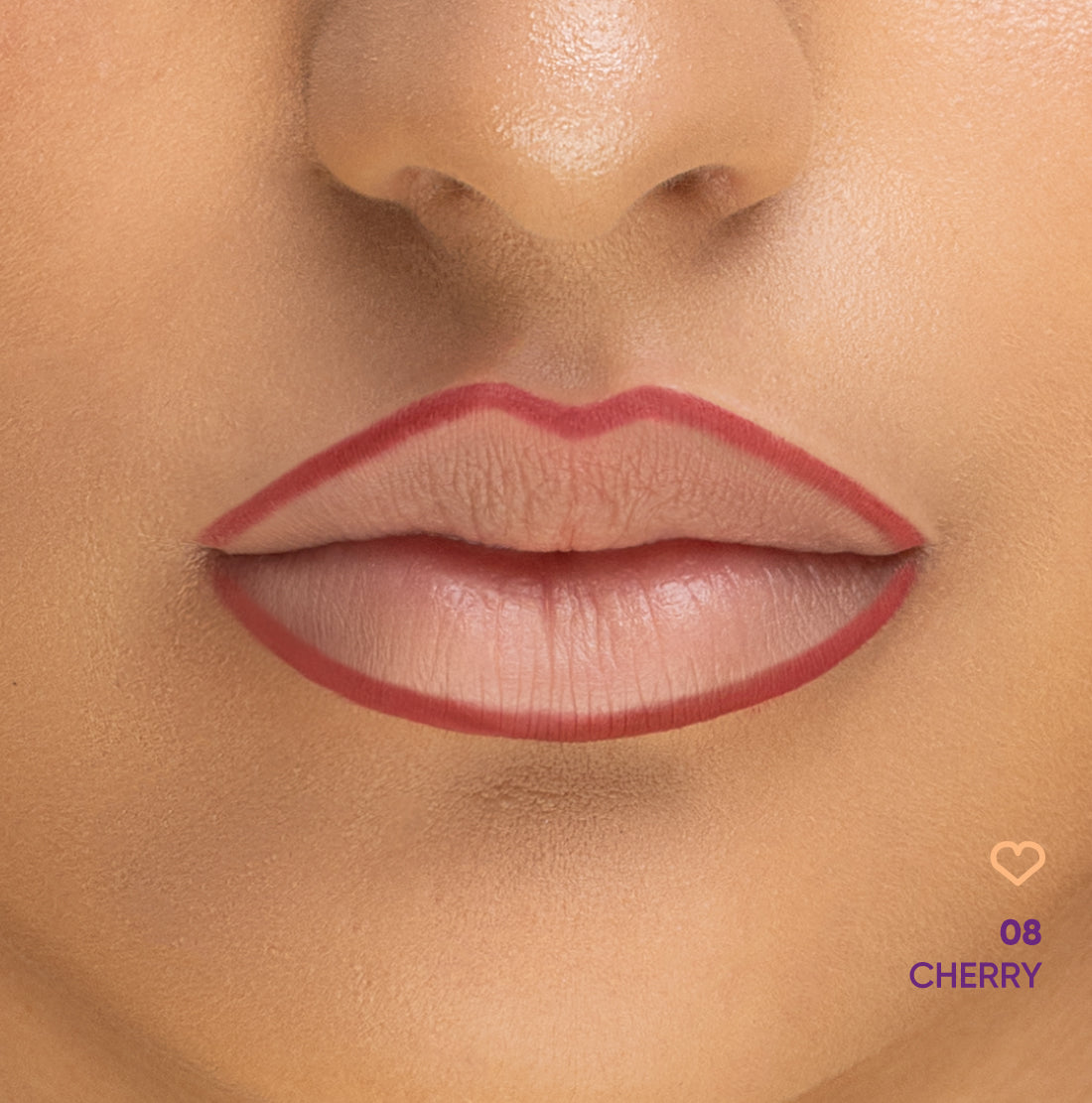 NEJHA Lip-Ossession Pencil matita labbra 08-side