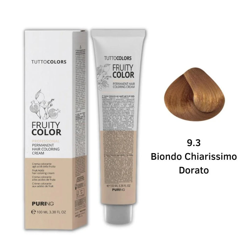 PURING Tinta per capelli Fruity Color con acidi della frutta 100 ml